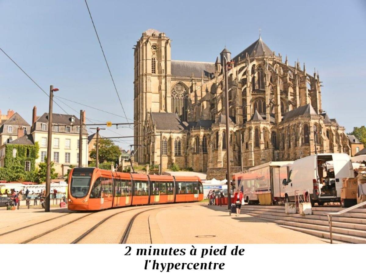 Apartament Le Myanmar - Hyper Centre - Parking - 4P Le Mans Zewnętrze zdjęcie